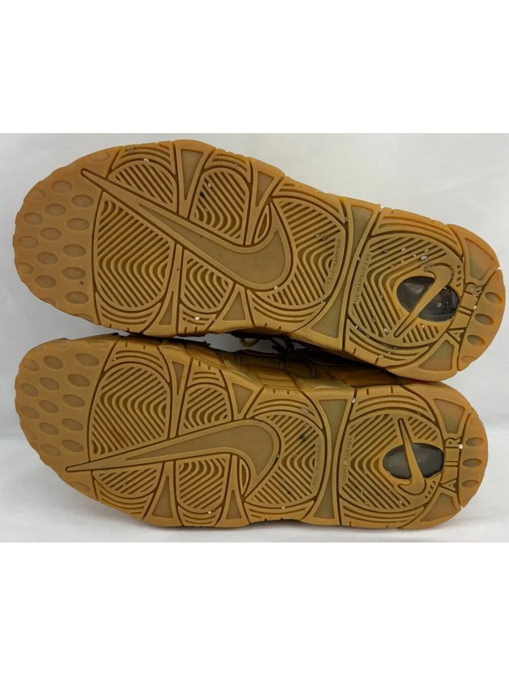 Size 7 (GS) - Nike Air More Uptempo Mid Flax 922845-200